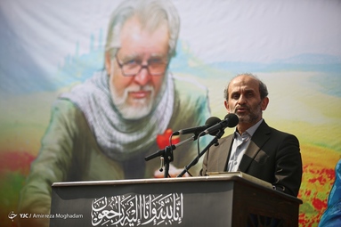 مراسم تشییع پیکر مرحوم «نادر طالب زاده»
