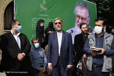مراسم تشییع پیکر مرحوم «نادر طالب زاده»
