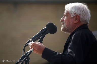 مراسم تشییع پیکر مرحوم «نادر طالب زاده»
