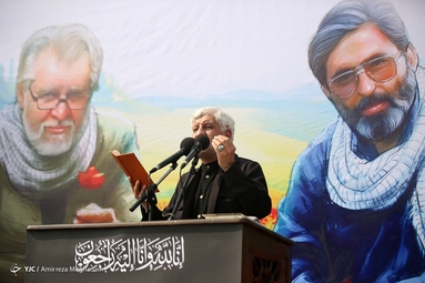 مراسم تشییع پیکر مرحوم «نادر طالب زاده»