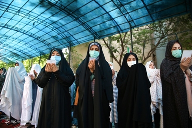 اقامه نماز عید سعید فطر - دانشگاه تهران