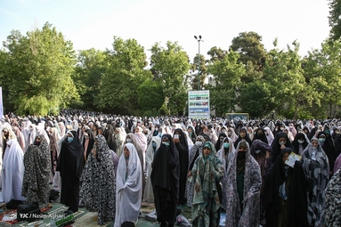 اقامه نماز عید سعید فطر - دانشگاه تهران
