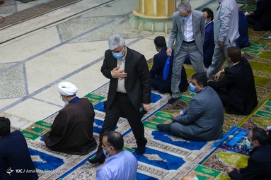 اقامه نماز عید سعید فطر - دانشگاه تهران