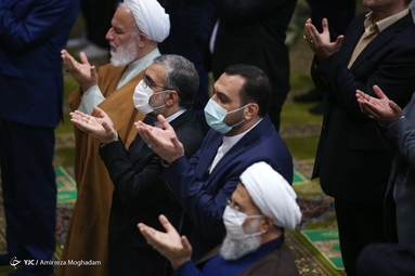 اقامه نماز عید سعید فطر - دانشگاه تهران