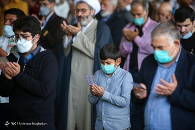 اقامه نماز عید سعید فطر - دانشگاه تهران