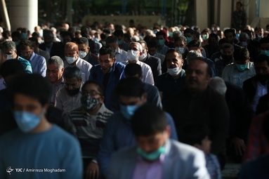 اقامه نماز عید سعید فطر - دانشگاه تهران