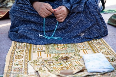 اقامه نماز عید سعید فطر - امامزاده پنج تن (ع) لویزان