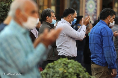 اقامه نماز عید سعید فطر - امامزاده صالح (ع)