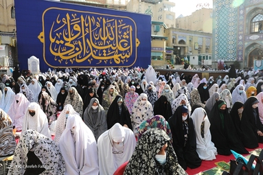 اقامه نماز عید سعید فطر - امامزاده صالح (ع)