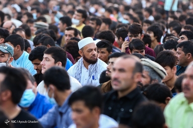 نماز عید و دید و بازدید اهل سنت - جزیره کیش