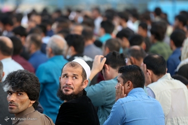نماز عید و دید و بازدید اهل سنت - جزیره کیش