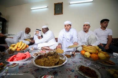 نماز عید و دید و بازدید اهل سنت - جزیره کیش
