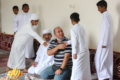 نماز عید و دید و بازدید اهل سنت - جزیره کیش