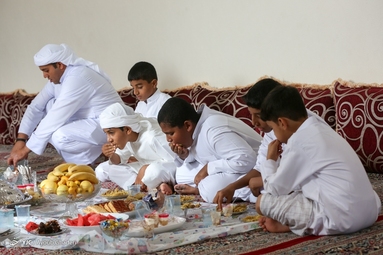 نماز عید و دید و بازدید اهل سنت - جزیره کیش