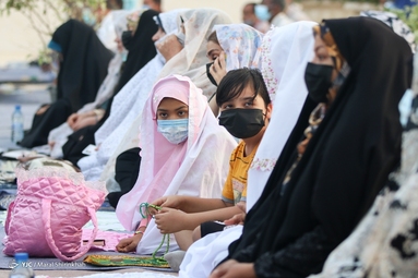 اقامه نماز عید سعید فطر - جزیره کیش