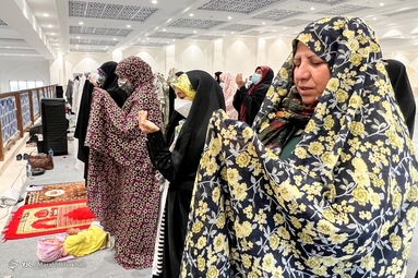 اقامه نماز عید سعید فطر - جزیره کیش