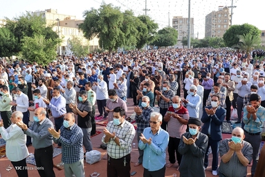 اقامه نماز عید سعید فطر - خرمشهر