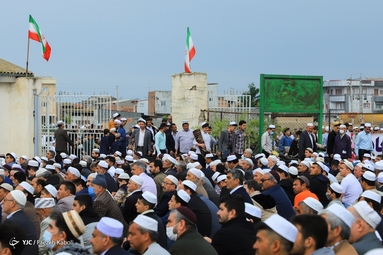 نماز عید فطر اهل سنت - بندر ترکمن