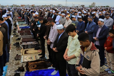 نماز عید فطر اهل سنت - بندر ترکمن