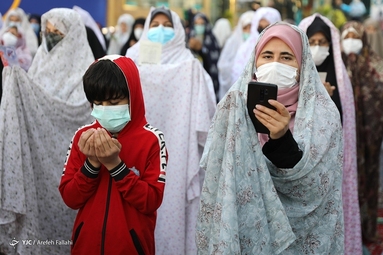 حضور کودکان در نماز عید سعید فطر