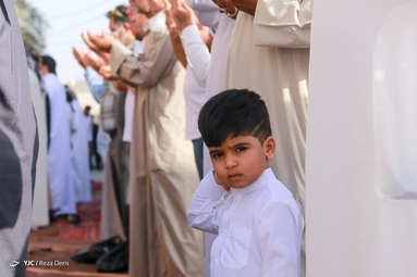 حضور کودکان در نماز عید سعید فطر