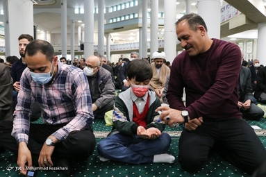حضور کودکان در نماز عید سعید فطر
