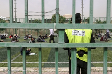 جمع آوری معتادان متجاهر محله شوش