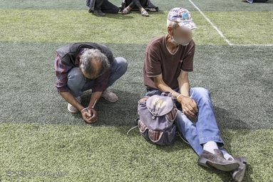 جمع آوری معتادان متجاهر محله شوش