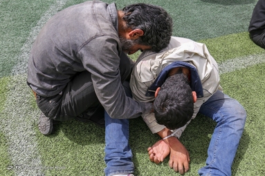 جمع آوری معتادان متجاهر محله شوش