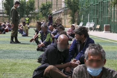 جمع آوری معتادان متجاهر محله شوش