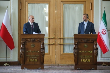دیدار وزیر امور خارجه ایران و لهستان