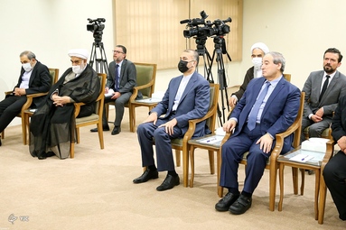دیدار رئیس‌جمهور سوریه با رهبر معظم انقلاب