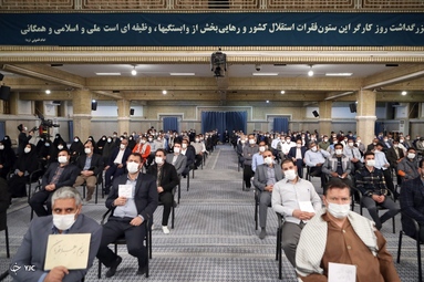 دیدار کارگران با رهبر معظم انقلاب اسلامی