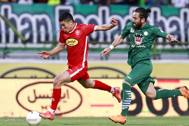 لیگ برتر فوتبال/ ذوب آهن ۱ - پرسپولیس ۱