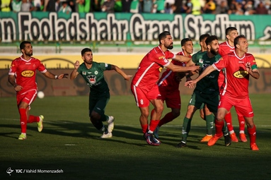 لیگ برتر فوتبال/ ذوب آهن ۱ - پرسپولیس ۱