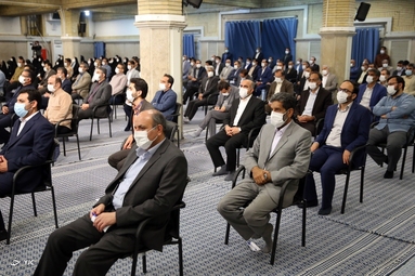 دیدار جمعی از معلمان با رهبر انقلاب