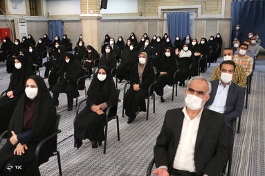 دیدار جمعی از معلمان با رهبر انقلاب