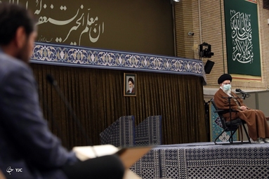 دیدار جمعی از معلمان با رهبر انقلاب