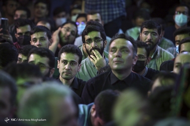 مراسم وداع با پیکر آیت‌الله فاطمی‌نیا