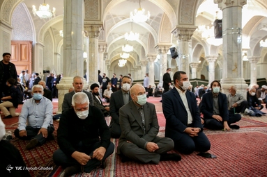 مراسم ترحیم آیت الله فاطمی نیا