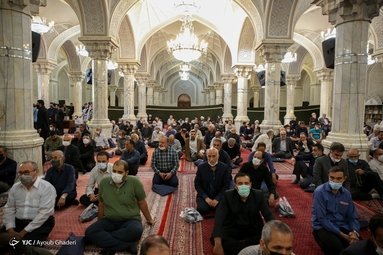 مراسم ترحیم آیت الله فاطمی نیا