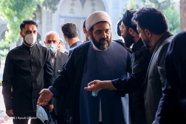 مراسم ترحیم آیت الله فاطمی نیا