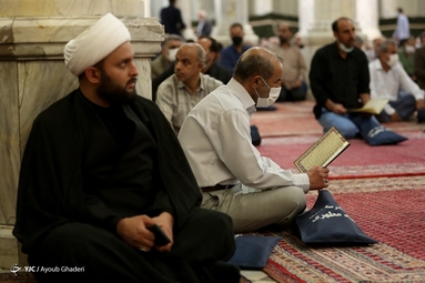 مراسم ترحیم آیت الله فاطمی نیا