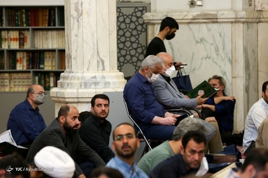مراسم ترحیم آیت الله فاطمی نیا