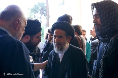 مراسم ترحیم آیت الله فاطمی نیا