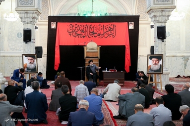 مراسم ترحیم آیت الله فاطمی نیا