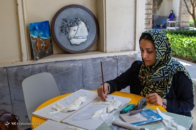 بازدید گردشگران از کاخ گلستان
