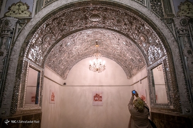 بازدید گردشگران از کاخ گلستان