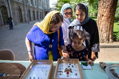 بازدید گردشگران از کاخ گلستان