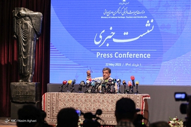 نشست خبری وزیر میراث‌فرهنگی، گردشگری و صنایع‌دستی